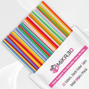 12 Bright Colors 2.5mm PCL Filament Refill