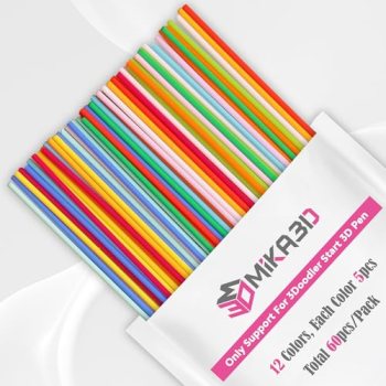 12 Bright Colors 2.5mm PCL Filament Refill
