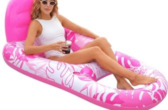 SLOOSH Pool Lounge Float Adult, Inflatable Pool Floats Lounger Raft Floaties Wat
