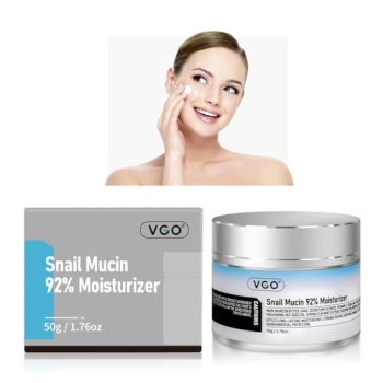 VGO Snail Mucin 92% Moisturizer Daily Face Moisturizer Hydrating Repair Face Gel