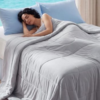 Bedsure Cooling Comforter Queen Size – Cooling Blankets for Hot Sleepers