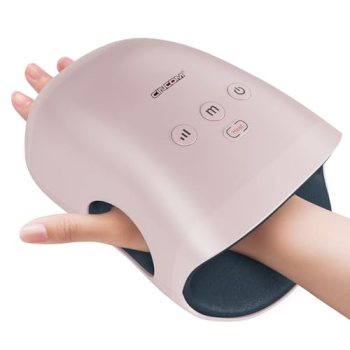 CINCOM Hand Massager – Cordless Hand Massager with Heat and Compression for Arth