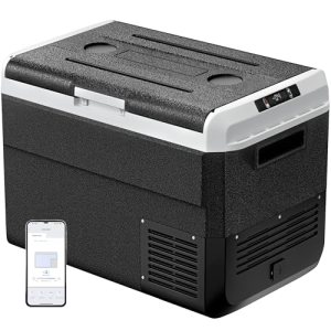 EKOJUCE 12 Volt Refrigerator, 53 Quart Electric Cooler