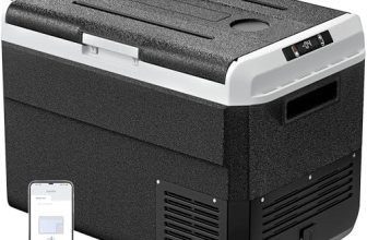 EKOJUCE 12 Volt Refrigerator, 53 Quart Electric Cooler