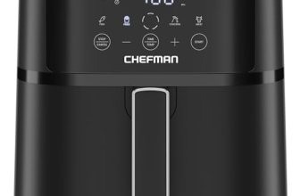 Chefman Air Fryer – 6 QT Compact Airfryer for Quick & Easy Meals in Minutes