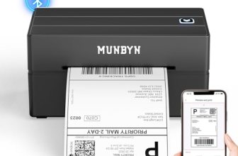 MUNBYN Bluetooth Thermal Label Printer