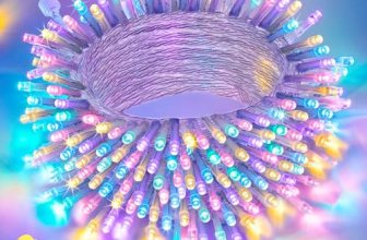 JMEXSUSS 33ft 100 LED Easter Lights for Indoor Outdoor Use
