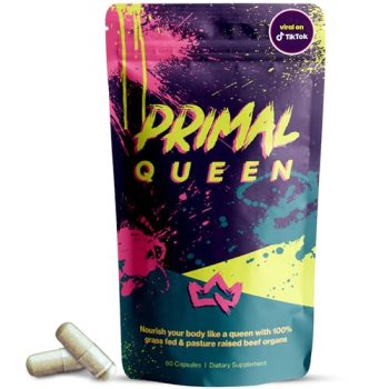 Primal Queen Female-Optimized Beef Organ Superfood Supplement (Beef Liver