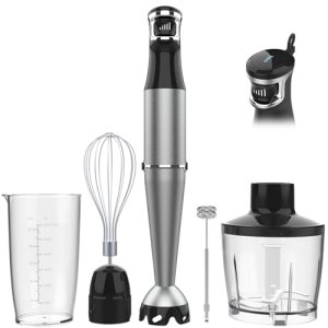 Turelar Immersion Blender Handheld Corded Hand Blenders Set 1100W