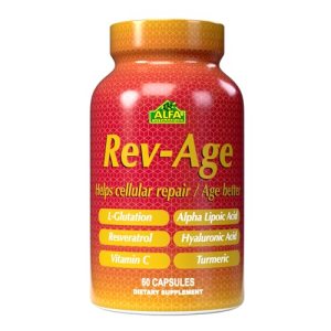 ALFA VITAMINS Rev-Age Cellular Repair Supplement for Anti-Aging & Immune System
