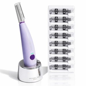 Michael Todd Beauty Sonicsmooth Dermaplane Razor for Women Face + Eyebrow trimme
