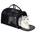 PET MARVEL Cat Carrier Soft Sided for Small Medium Cats Puppy up to 15 Lbs