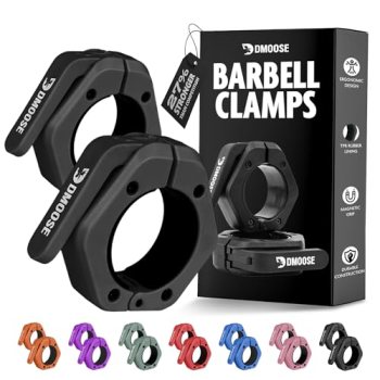 DMoose Barbell Clips – Quick Release V2 Barbell Collar