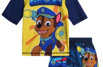 Nickelodeon Paw Patrol Boys Rash Guard Set