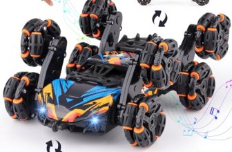 NEXBOX Cool 8 Wheels Hand Controlled rc Stunt Car Toys