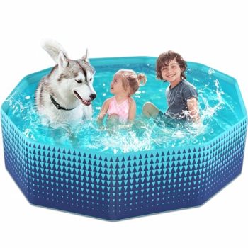 Jasonwell Foldable Dog Kiddie Pool