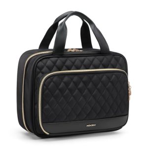 MDODO Travel Toiletry Bag for Women Hanging Water-Resistant Cosmetic Makeup Bag