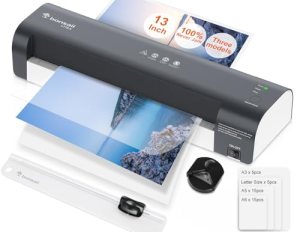 Bonsaii Laminator, 13 Inch 7-in-1 Thermal Laminator Machine with Never Jam Techn