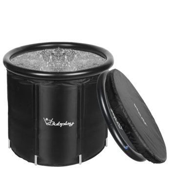 Bubplay Ice Bath Cold Plunge Tub with Cover for Indoor Outdoor for Recovery
