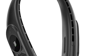 JIAGE Neck Fan, Bladeless Wearable Hands-Free Portable Fan