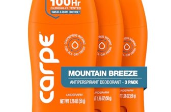 Carpe Underarm Antiperspirant Deodorant for Men and Women