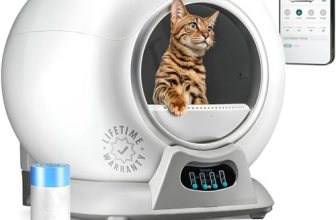 Petcove Automatic Self Cleaning Litter Box for Multiple Cats