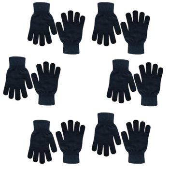 Winter Magic Knit Gloves – 6 Pairs