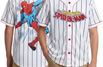 Marvel Spider-Man Boys Baseball Jersey