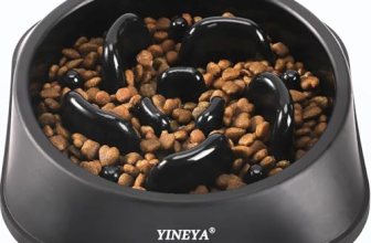 YINEYA Slow Feeder Dog Bowls, Pet Supplies that Slow Down Eating