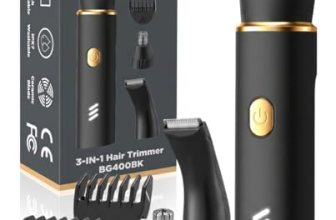 RAXMETRY Manscape Body Hair Trimmer for Men-3 in 1 Electric Razor Groin Groomer