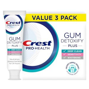 Crest Pro-Health Gum Detoxify Plus Toothpaste 4.5 oz Pack of 3