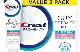 Crest Pro-Health Gum Detoxify Plus Toothpaste 4.5 oz Pack of 3