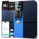 RunStar Scale for Body Weight, Precision Digital Bathroom Smart Scale with 3.5″