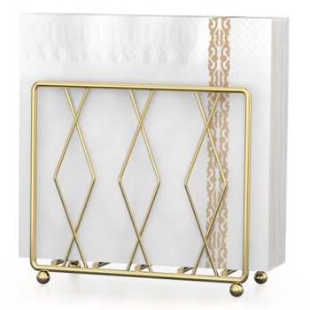 LWSFF Gold Napkin Holder for Table