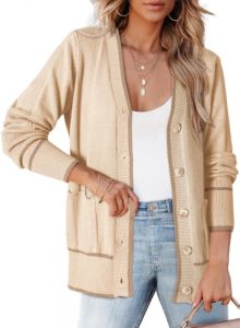 Dokotoo Short Cardigans for Women Open Front Lightweight 2026 Fashion Solid Colo