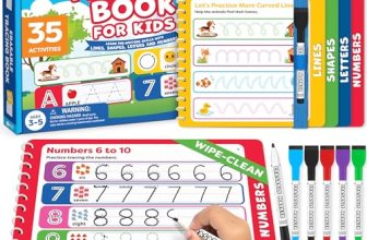 Preschool Learning Activities – Letter Tracing Books for Kids Ages 3-5
