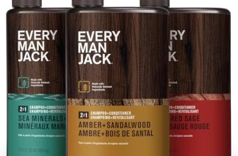 Every Man Jack Men’s 2-in-1 Daily Shampoo + Conditioner Variety Pack