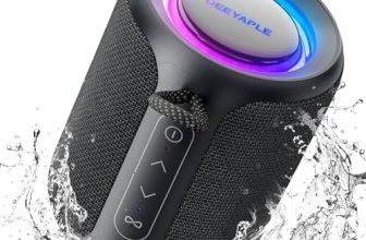 Bluetooth Speaker Wireless,IP67 Waterproof & Dustproof Portable Speaker with Lig