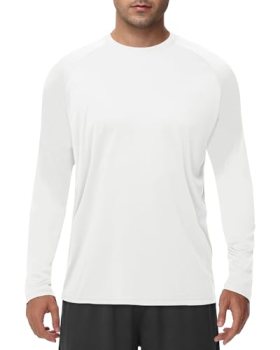 Long Sleeve Shirts for Men – Quick Dry Moisture Wicking UV UPF Sun Protection T-