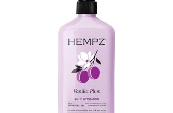 Hempz Limited Edition Vanilla Plum Hydrating Body & Hand Lotion 17 oz