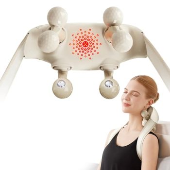 SKG H7 Ultra Neck Massager for Pain Relief Deep Tissue Cordless