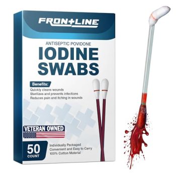 FrontLine Povidone Iodine Swabs