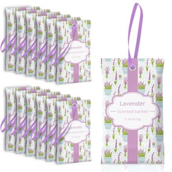 SCENTORINI Lavender Sachets for Drawers and Closets