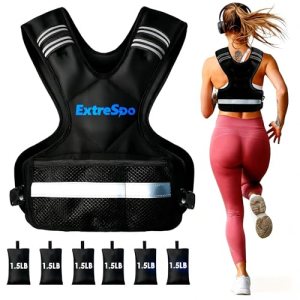 ExtreSpo Adjustable Weighted Vest for Women and Men