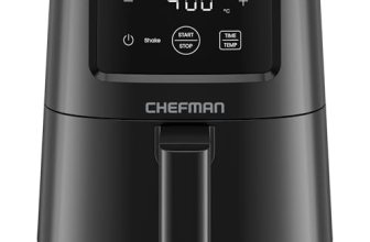CHEFMAN 2 Qt Mini Air Fryer – Digital Space-Saving Compact Air Fryer with Nonsti
