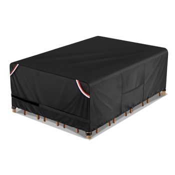KylinLucky Waterproof Patio Table Cover 76″x54″