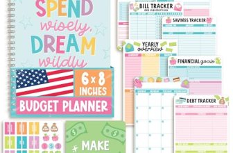 Hadley Designs 2026 Budget Planner and Monthly Bill Organizer