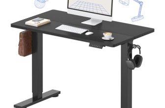 FLEXISPOT Standing Desk Electric Height Adjustable Desk with 40 x 24 Inch Splice