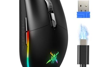 TECKNET Wireless Gaming Mouse Rechargeable – 8000 DPI