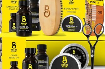 The Beard Club Beard Kit for Men – Grooming & Care Kit – Cedar & Sandalwood Oil